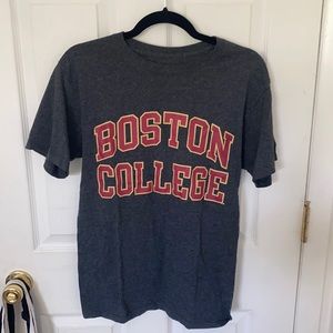 Champion Boston College dark gray t shirt